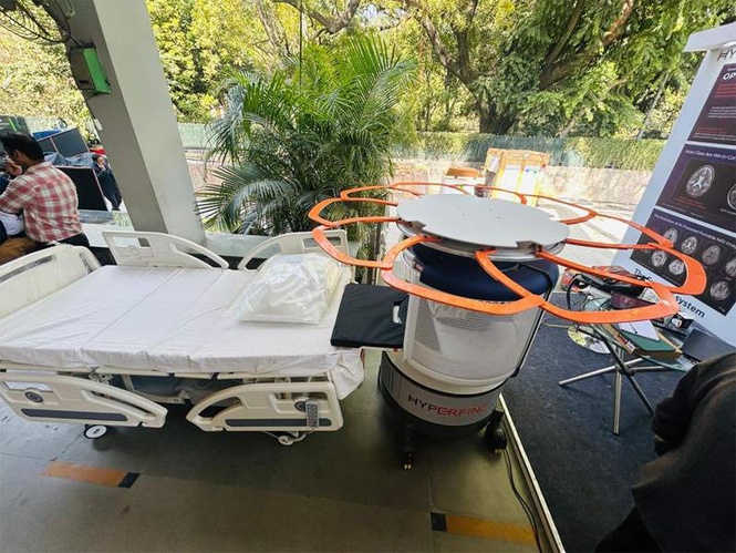 Image from: AIIMS Delhi introduces India's first portable MRI system for bedside brain imaging
