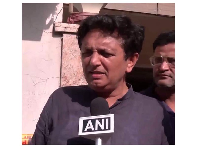Image from: "Short circuit is said to be main cause behind this incident": Shahdara MLA Sanjay Goyal on Vivek Vihar fire