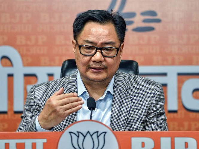 Image from: "Opposition attacking core of Indian democracy": Kiren Rijiju warns of "befitting reply" from people