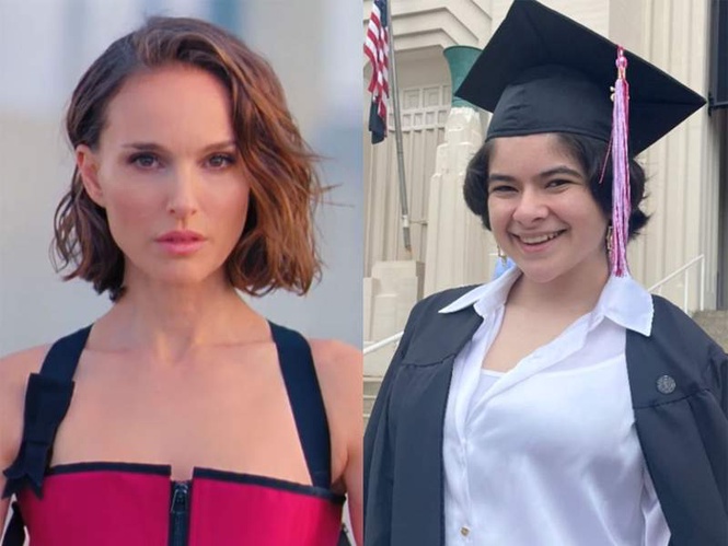 Image from: Natalie Portman inspired 'Stranger Things' star Gabriella Pizzolo to study psychology