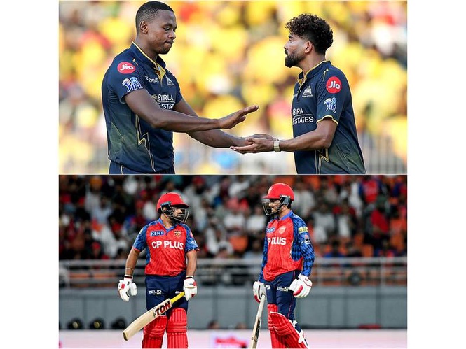 Image from: Will Siraj-Rabada be able to contain PBKS' all-time great batting line-up?