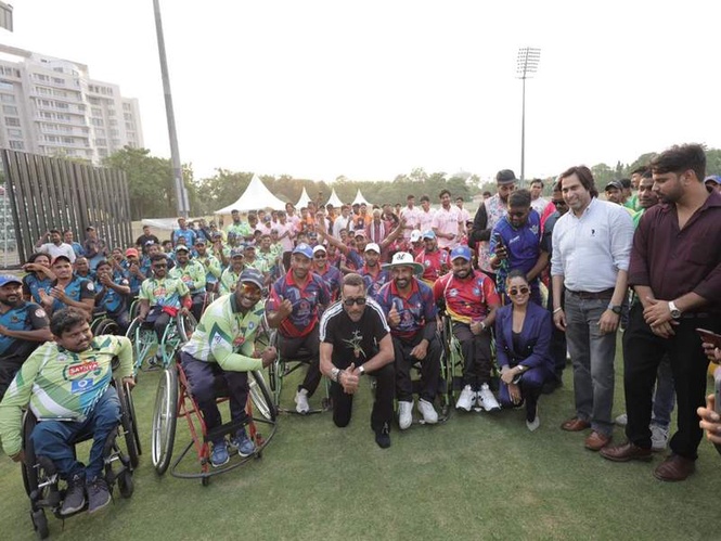 Image from: Jackie Shroff declares 5th National Wheelchair Cricket Championship 2026 Open in Greater Noida