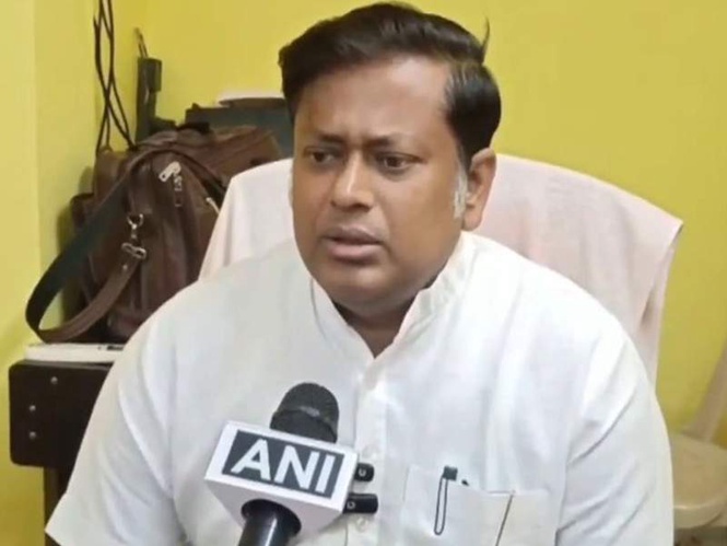 Image from: TMC taped names of other party: Sukanta Majumdar accuses TMC of "rigging" Falta elections
