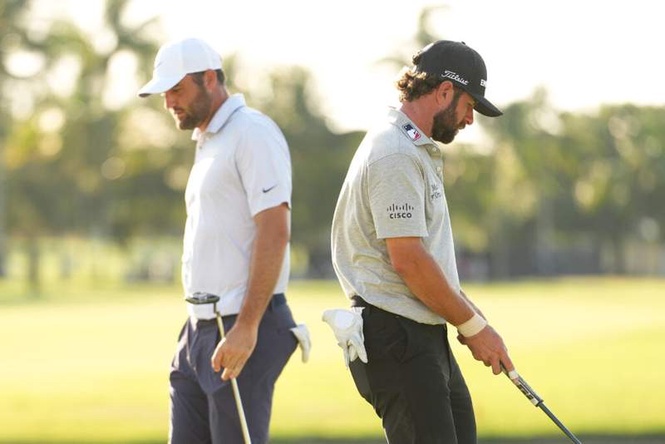 Image from: Scottie Scheffler stunned after playing with Cam Young at the Cadillac Championship, ‘It was nuts’