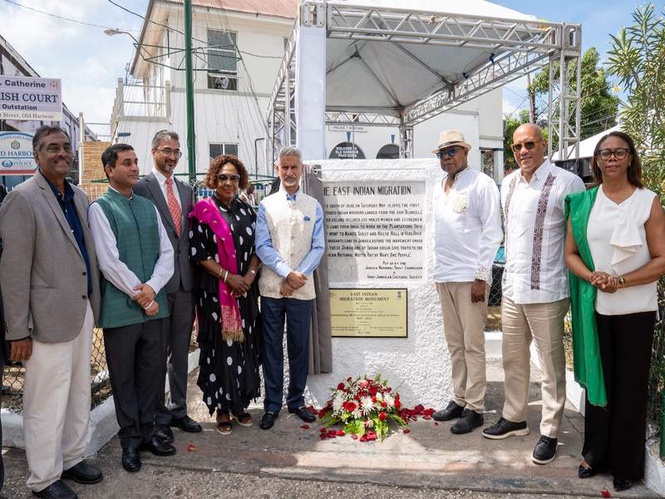 Image from: From Healthcare, IT to Cricket and Cultural camaraderie: Jaishankar calls India-Jamaica's ties a "story of continuity and change"