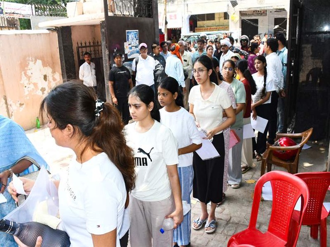 Image from: Over 4,000 candidates appeared for NEET exam in Puducherry