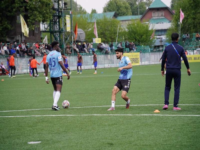 Image from: IFL: Real Kashmir FC eye safety, Namdhari face mounting pressure