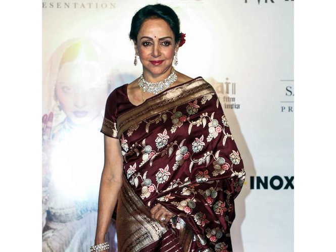 Image from: "The euphoria is still settling in": Hema Malini celebrates as BJP leads in West Bengal, Assam