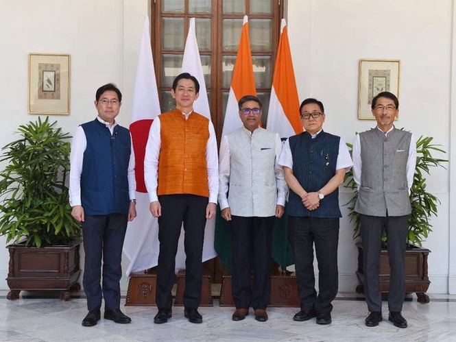 Image from: India-Japan reaffirm strength of ties, agree to advance bilateral ties