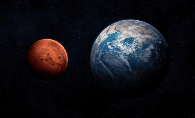 Image from: Mars Is Secretly Shaping Earth’s Climate Over Millions Of Years, Scientists Reveal