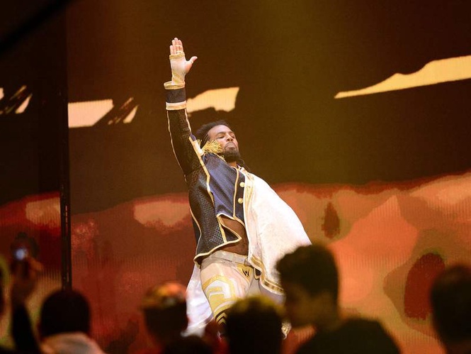 Image from: Xavier Woods bids emotional farewell to WWE as Austin Creed