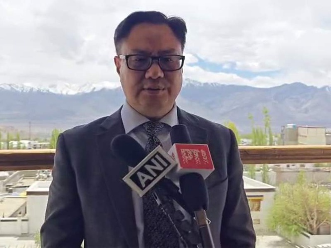 Image from: Battle for India's existence: Kiren Rijiju calls BJP win in West Bengal a defining moment for democracy