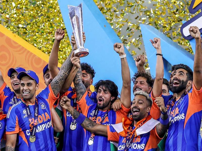 Image from: India retains top spot in annual Men's T20I Team Rankings update