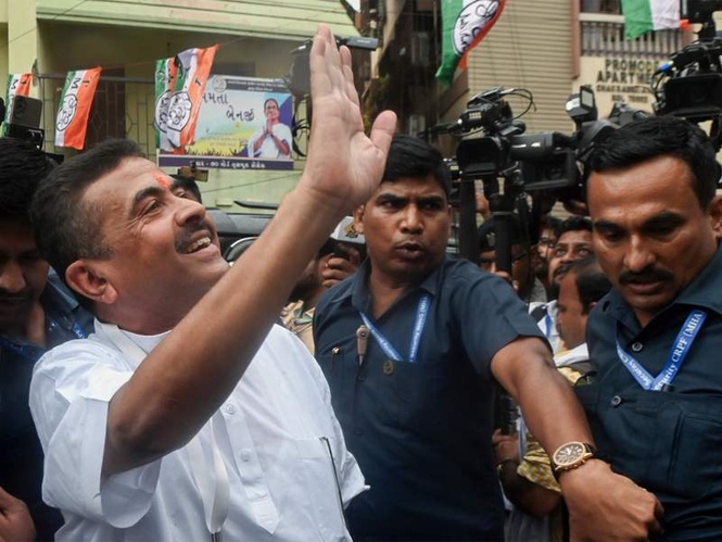 Image from: "Everything mentioned in constitution": Suvendu Adhikari on Mamata Banerjee's refusal to resign as West Bengal CM
