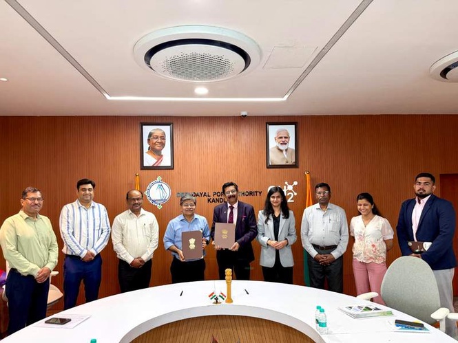 Image from: DPA Kandla, GH2 Solar sign MoU to enable Liquid Green Hydrogen export