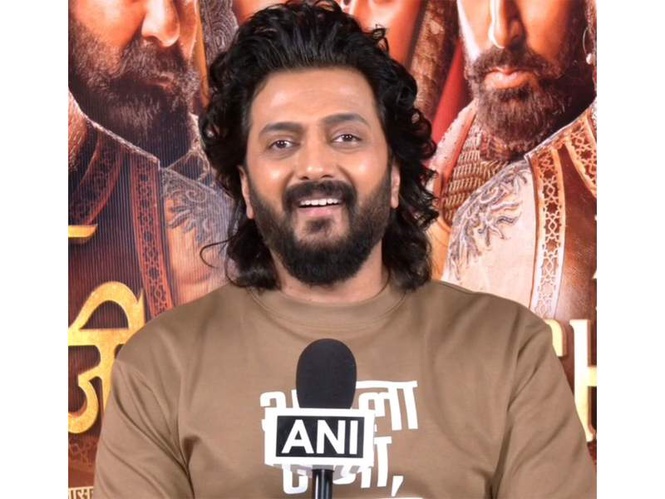Image from: Feels good when audience accepts film: Riteish Deshmukh lauds positive response to directorial 'Raja Shivaji'