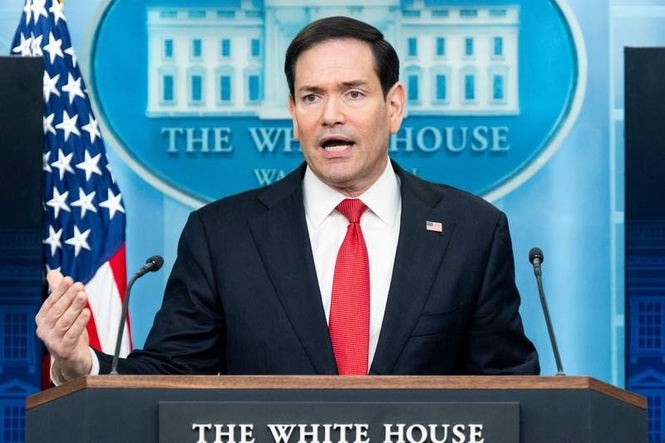Image from: Rubio says Operation Epic Fury against Iran 'is over'