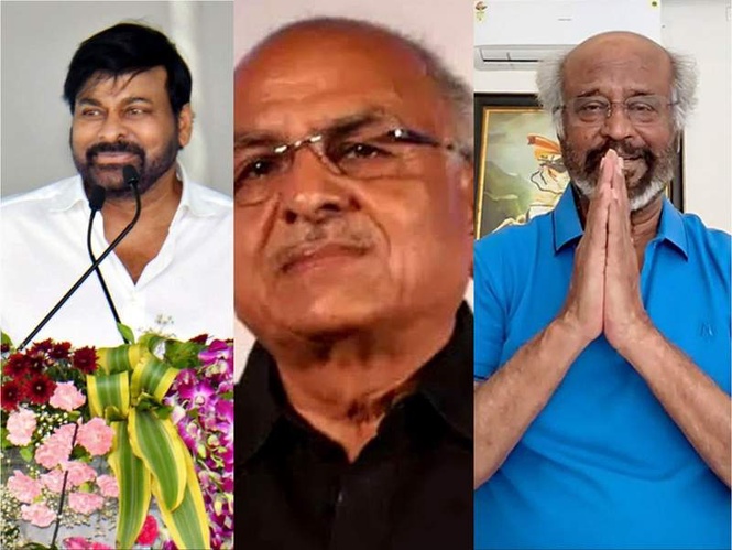 Image from: Rajinikanth, Chiranjeevi pay tribute to RB Choudary after film producer passes away in road accident
