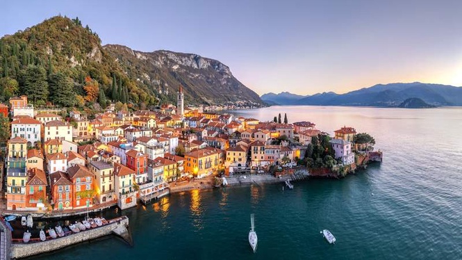 Image from: On Lake Como, this little-known colourful village is one of Italy’s most charming (and far less crowded than Bellagio)