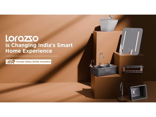 Image from: Lorazzo Redefines Modern Living with Smart, Design-Led Kitchen and Bathroom Products