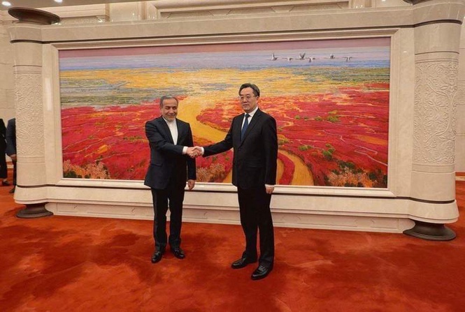 Image from: Iran's Araghchi meets Chinese counterpart in Beijing amid US tensions