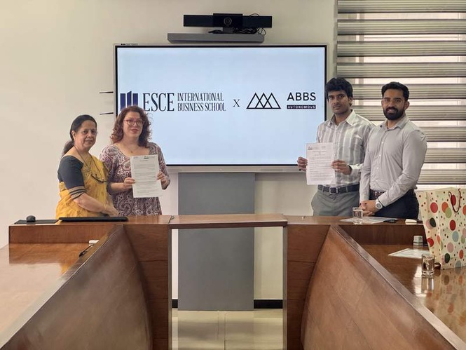 Image from: ABBS School of Management Signs Landmark Study Abroad Agreement with ESCE International Business School, Paris