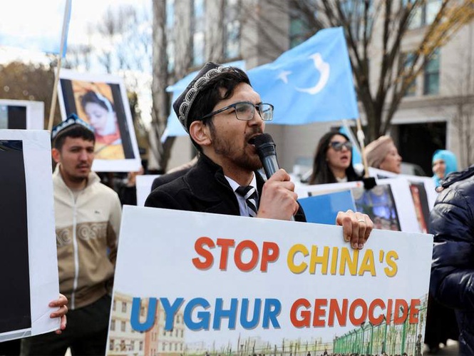 Image from: ETGE, ETNM petition UN for East Turkistan's recognition as non-self-governing territory