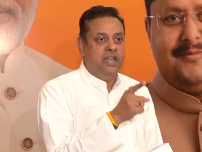 Image from: "INDI alliance about to be destroyed, blame to fall on Rahul Gandhi's head": BJP MP Sambit Patra