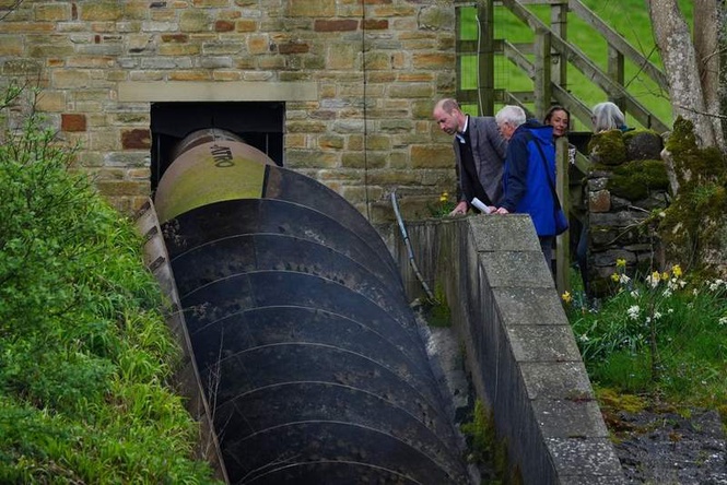 Image from: Prince of Wales visits community-led renewable energy plant