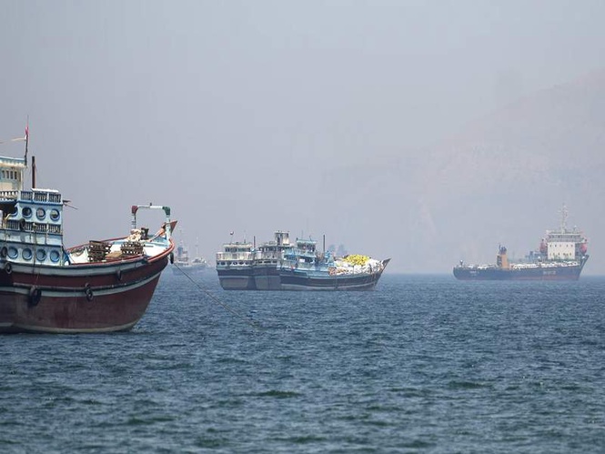 Image from: Tehran 'categorically' denies role in damage to South Korean vessel in Strait of Hormuz