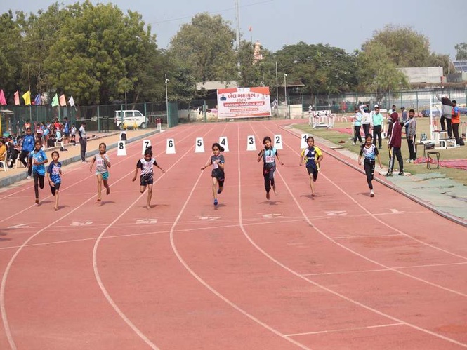 Image from: World Athletics Day: Khel Mahakumbh encourages athletics in Gujarat, nurtures talent from village to state level