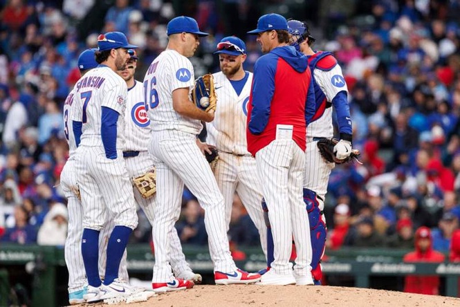 Image from: How Chicago Cubs star’s kids forced the pitcher to undergo knee surgery
