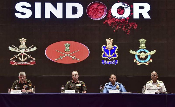 Image from: 1 year of Op Sindoor: Ready to tackle Pakistan-China missile threats, says top military brass
