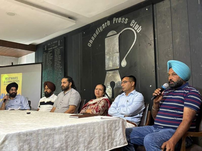 Image from: Heatwave workshop organised at Chandigarh Press Club