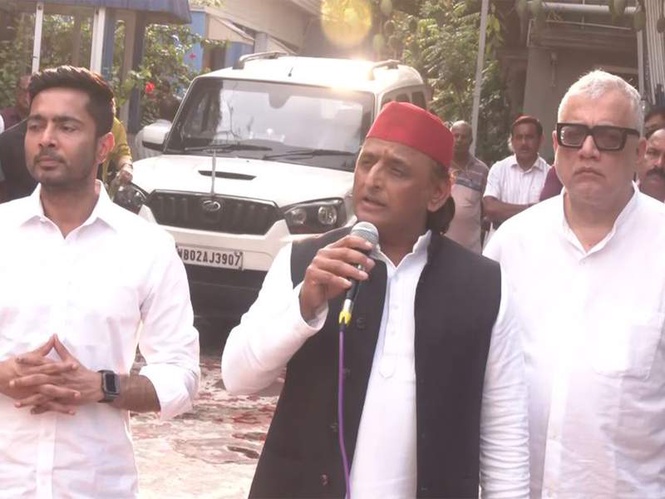Image from: "Fraud by BJP, EC": Akhilesh Yadav alleges "multi-layered mafiagiri" in West Bengal assembly polls