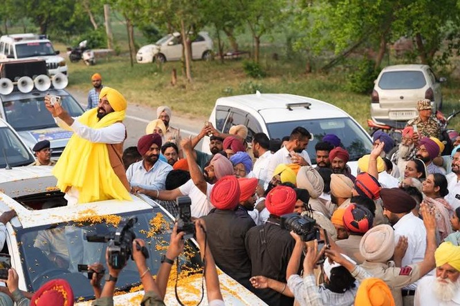 Image from: ‘Powerful political families patronised sacrilege’: Punjab CM steps up attack on Opposition