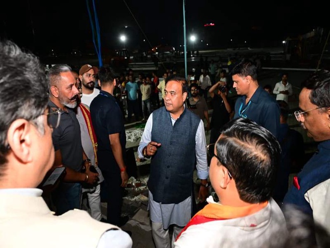 Image from: Assam CM reviews arrangements for swearing-in ceremony of NDA 3.0 government