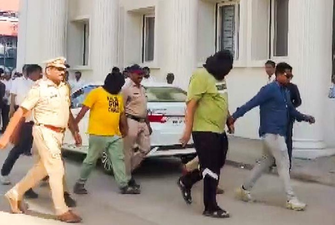 Image from: TCS Nashik case: Accused Nida Khan taken into custody in Chhatrapati Sambhajinagar
