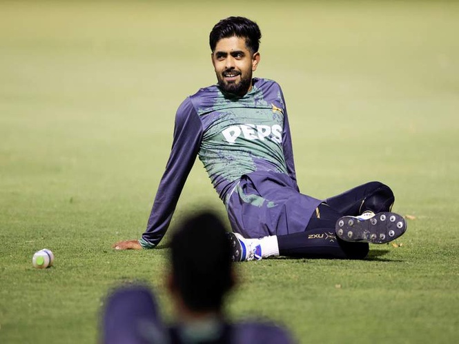 Image from: Babar Azam ruled out of 1st Test vs Bangladesh due to knee injury