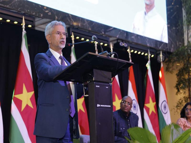 Image from: EAM Jaishankar pledges to partner Suriname's growth and "jointly write the next chapter" of bilateral story
