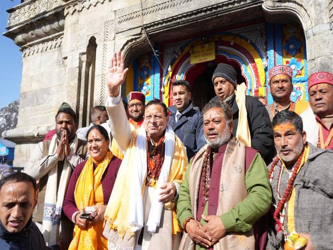 Image from: Uttarakhand: CM Pushkar Singh Dhami inaugurates Bharat Petroleum Corporation Limited Hospital at Kedarnath Temple