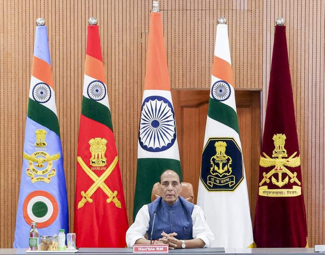 Image from: Operation Sindoor reflected Indian military’s joint prowess: Rajnath
