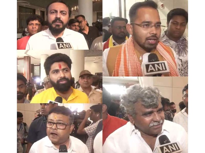 Image from: "This was dream of Shyama Prasad Mukherjee... now his government is being formed": BJP MLA-elect Jitendra Tewari