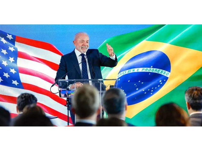 Image from: "Important step towards strengthening ties": Brazil President Lula after Trump meet