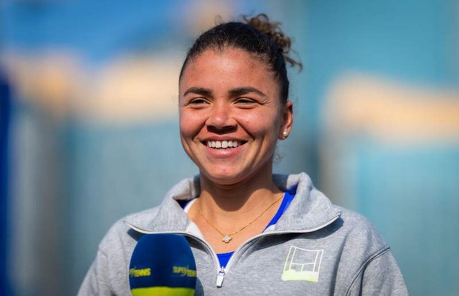 Image from: From panic to punchline: Jasmine Paolini’s reaction after a hair‑thin win at the Italian Open
