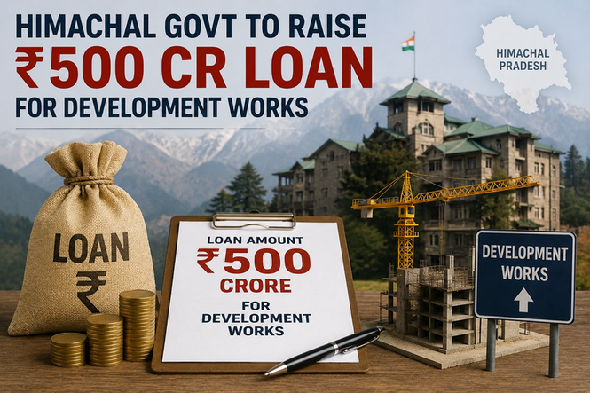 Image from: Himachal govt to raise loan of Rs 500 crore to meet its developmental needs