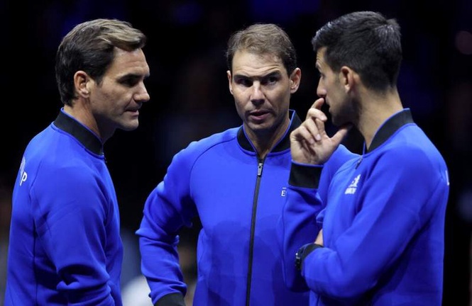 Image from: Jannik Sinner sends classy message about Djokovic, Federer and Nadal