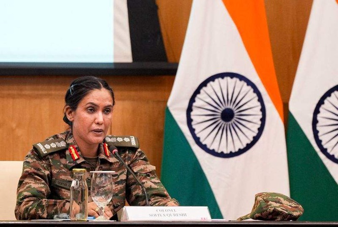 Image from: Remarks against Col Sofiya Qureshi: SC asks MP Govt to decide on sanction to prosecute minister Kunwar Vijay Shah