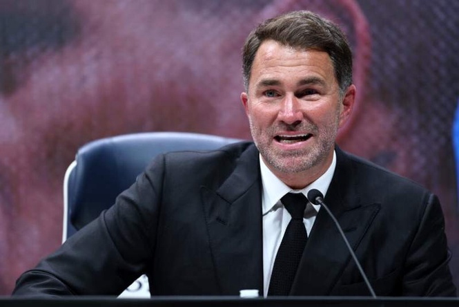 Image from: Eddie Hearn dismisses Dana White’s claim that he’ll promote Tyson Fury vs. Anthony Joshua