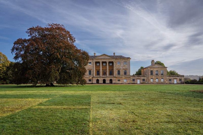 Image from: Love Downton Abbey? Tour the picturesque Georgian mansion in Berkshire that served as one of the filming locations